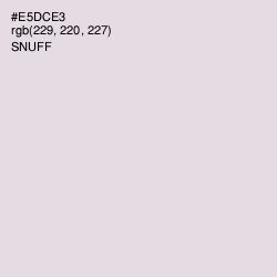 #E5DCE3 - Snuff Color Image