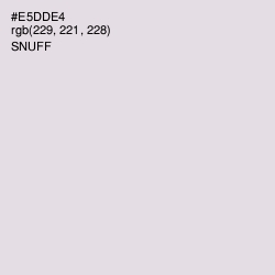 #E5DDE4 - Snuff Color Image