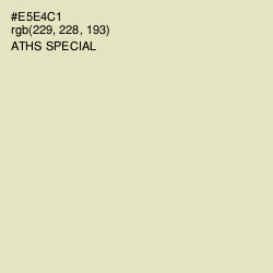 #E5E4C1 - Aths Special Color Image