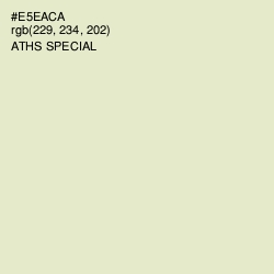 #E5EACA - Aths Special Color Image