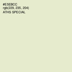 #E5EBCC - Aths Special Color Image