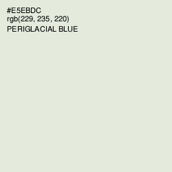 #E5EBDC - Periglacial Blue Color Image