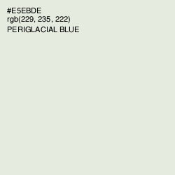 #E5EBDE - Periglacial Blue Color Image