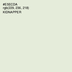 #E5ECDA - Kidnapper Color Image