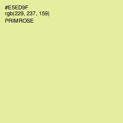 #E5ED9F - Primrose Color Image