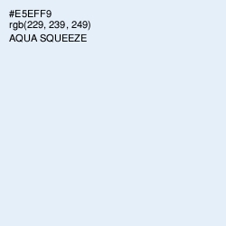 #E5EFF9 - Aqua Squeeze Color Image