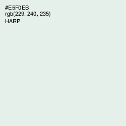 #E5F0EB - Harp Color Image