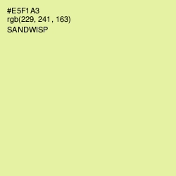 #E5F1A3 - Sandwisp Color Image