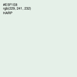 #E5F1E8 - Harp Color Image