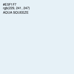 #E5F1F7 - Aqua Squeeze Color Image