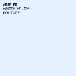 #E5F1FE - Solitude Color Image