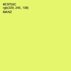 #E5F56C - Manz Color Image