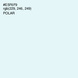 #E5F6F9 - Polar Color Image
