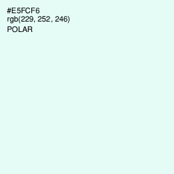 #E5FCF6 - Polar Color Image