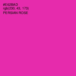 #E62BAD - Persian Rose Color Image