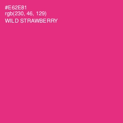 #E62E81 - Wild Strawberry Color Image