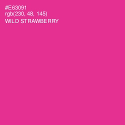 #E63091 - Wild Strawberry Color Image