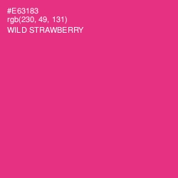 #E63183 - Wild Strawberry Color Image