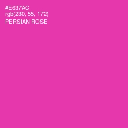 #E637AC - Persian Rose Color Image