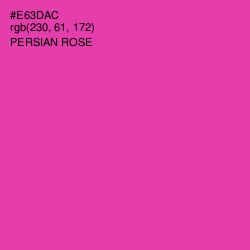 #E63DAC - Persian Rose Color Image