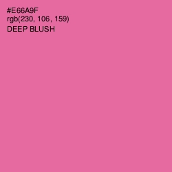 #E66A9F - Deep Blush Color Image
