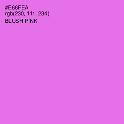 #E66FEA - Blush Pink Color Image