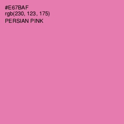 #E67BAF - Persian Pink Color Image