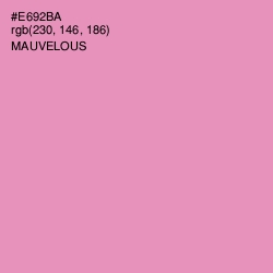 #E692BA - Mauvelous Color Image