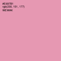 #E697B1 - Wewak Color Image