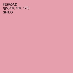 #E6A0AD - Shilo Color Image