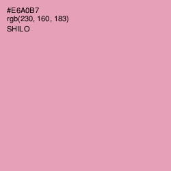 #E6A0B7 - Shilo Color Image