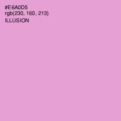 #E6A0D5 - Illusion Color Image