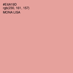 #E6A19D - Mona Lisa Color Image