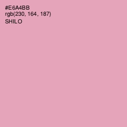 #E6A4BB - Shilo Color Image