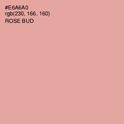#E6A6A0 - Rose Bud Color Image