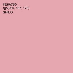#E6A7B0 - Shilo Color Image