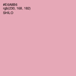 #E6A8B6 - Shilo Color Image