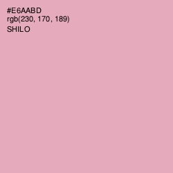 #E6AABD - Shilo Color Image