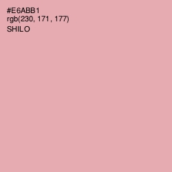 #E6ABB1 - Shilo Color Image