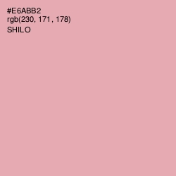 #E6ABB2 - Shilo Color Image