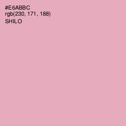 #E6ABBC - Shilo Color Image