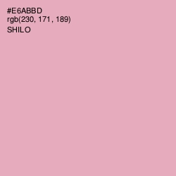 #E6ABBD - Shilo Color Image