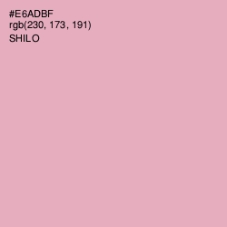 #E6ADBF - Shilo Color Image