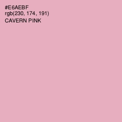 #E6AEBF - Cavern Pink Color Image