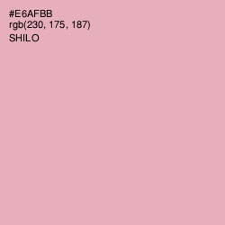 #E6AFBB - Shilo Color Image
