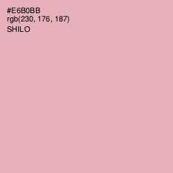 #E6B0BB - Shilo Color Image