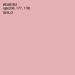 #E6B1B2 - Shilo Color Image