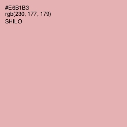 #E6B1B3 - Shilo Color Image