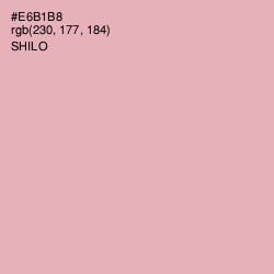 #E6B1B8 - Shilo Color Image