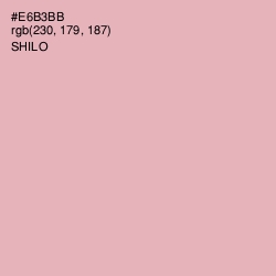 #E6B3BB - Shilo Color Image